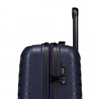 Koffer FLP15 erweiterbar Größe M Dark Blue, Farbe: blau/petrol, Marke: Flanigan, EAN: 4066727003423, Abmessungen in cm: 45x69x25, Bild 11 von 11