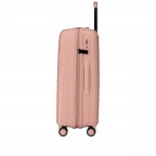 Koffer FLP15 erweiterbar Größe M Rosegold, Farbe: rosa/pink, Marke: Flanigan, EAN: 4066727003454, Abmessungen in cm: 45x69x25, Bild 3 von 12