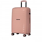 Koffer FLP15 erweiterbar Größe M Rosegold, Farbe: rosa/pink, Marke: Flanigan, EAN: 4066727003454, Abmessungen in cm: 45x69x25, Bild 2 von 12