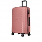 Koffer FLP15 erweiterbar Größe M Rosegold, Farbe: rosa/pink, Marke: Flanigan, EAN: 4066727003454, Abmessungen in cm: 45x69x25, Bild 2 von 11