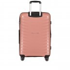 Koffer erweiterbar Größe M Rosegold, Farbe: rosa/pink, Marke: Flanigan, EAN: 4066727003454, Abmessungen in cm: 45x69x25, Bild 3 von 10