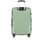 Koffer erweiterbar Größe M Light Green, Farbe: grün/oliv, Marke: Flanigan, EAN: 4066727003485, Abmessungen in cm: 45x69x25, Bild 3 von 10