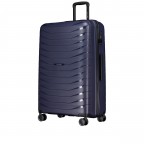 Koffer FLP15 Größe L Dark Blue, Farbe: blau/petrol, Marke: Flanigan, EAN: 4066727003430, Abmessungen in cm: 51x78x29, Bild 2 von 10