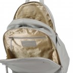 Rucksack Nappa Grey, Farbe: grau, Marke: Hausfelder Manufaktur, EAN: 4065646018754, Abmessungen in cm: 26.5x35x10, Bild 6 von 6