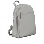 Rucksack Nappa Grey, Farbe: grau, Marke: Hausfelder Manufaktur, EAN: 4065646018754, Abmessungen in cm: 26.5x35x10, Bild 2 von 6