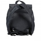Rucksack Nappa Dark Blue, Farbe: blau/petrol, Marke: Hausfelder Manufaktur, EAN: 4065646018778, Abmessungen in cm: 24x33.5x8, Bild 4 von 7