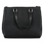 Handtasche Black, Farbe: schwarz, Marke: Hausfelder Manufaktur, EAN: 4065646018785, Abmessungen in cm: 26.5x24.5x13.5, Bild 3 von 7
