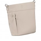 Umhängetasche Nappa Light Beige, Farbe: beige, Marke: Hausfelder Manufaktur, EAN: 4065646018815, Abmessungen in cm: 22.5x24.5x6.5, Bild 2 von 6