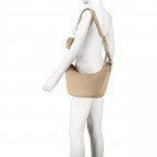 Beuteltasche Addison Hobo mit abnehmbarer Pouch Light Beige, Farbe: beige, Marke: BOSS, EAN: 4063542794949, Abmessungen in cm: 40x20x10, Bild 6 von 8