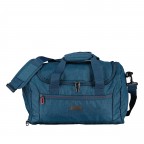 Reisetasche Columbus 087450 Petrol, Farbe: blau/petrol, Marke: Flanigan, EAN: 4048171009626, Abmessungen in cm: 40x24x26, Bild 1 von 8
