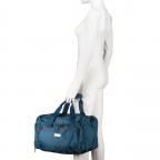 Reisetasche Columbus 087450 Petrol, Farbe: blau/petrol, Marke: Flanigan, EAN: 4048171009626, Abmessungen in cm: 40x24x26, Bild 4 von 8