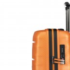 Koffer Zappa S IATA-konform Orange, Farbe: orange, Marke: Flanigan, EAN: 4048171009640, Abmessungen in cm: 40x55x20, Bild 9 von 9