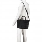 Handtasche Nylon Cornflower Helena MHZ1 Black, Farbe: schwarz, Marke: Joop!, EAN: 4048835204114, Abmessungen in cm: 26.5x24.5x12.7, Bild 5 von 8