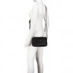 Umhängetasche Nylon Cornflower Jasmina SHZ Black, Farbe: schwarz, Marke: Joop!, EAN: 4048835204077, Abmessungen in cm: 22.5x14x7, Bild 5 von 7