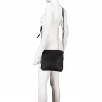 Umhängetasche Nylon Cornflower Lola MVZ1 Black, Farbe: schwarz, Marke: Joop!, EAN: 4048835204152, Abmessungen in cm: 25.5x24x2, Bild 5 von 7