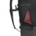 Freizeitrucksack City Go 23 II Daypack Black, Farbe: schwarz, Marke: Vaude, EAN: 4062218768147, Abmessungen in cm: 31x53x18, Bild 8 von 11
