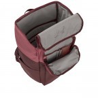 Rucksack Estrellas Albali II mit Laptopfach 15.6 Zoll Dark Cherry, Farbe: rot/weinrot, Marke: Vaude, EAN: 4062218767751, Abmessungen in cm: 33x50x28, Bild 8 von 11