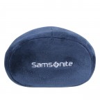 Nackenkissen Travel Accessories mit Zugbeutel Midnight Blue, Farbe: blau/petrol, Marke: Samsonite, EAN: 5414847953354, Abmessungen in cm: 30x10x28, Bild 3 von 3