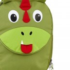 Koffer Kinderkoffer mit zwei Rollen Drache, Farbe: grün/oliv, Marke: Affenzahn, EAN: 4057081187201, Abmessungen in cm: 30x40x16.5, Bild 10 von 11
