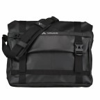 Kuriertasche Mineo Messenger 22 Black, Farbe: schwarz, Marke: Vaude, EAN: 4062218380943, Abmessungen in cm: 45x34x11, Bild 1 von 8