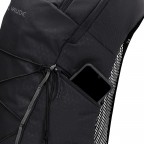 Rucksack Agile Air 20 Black, Farbe: schwarz, Marke: Vaude, EAN: 4062218767362, Abmessungen in cm: 27x53x23, Bild 9 von 10