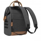 Rucksack Adventurer Medium Londres mit zwei auswechselbaren Vortaschen Dunkelgrau, Farbe: grau, Marke: Cabaia, EAN: 3701328303978, Abmessungen in cm: 27x41x16, Bild 6 von 10
