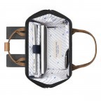 Rucksack Adventurer Medium Londres mit zwei auswechselbaren Vortaschen Dunkelgrau, Farbe: grau, Marke: Cabaia, EAN: 3701328303978, Abmessungen in cm: 27x41x16, Bild 8 von 10