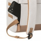 Rucksack Adventurer Medium Arequipa mit zwei auswechselbaren Vortaschen Beige, Farbe: beige, Marke: Cabaia, EAN: 3701328390831, Abmessungen in cm: 27x41x16, Bild 10 von 10