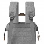 Rucksack Adventurer Small New York mit zwei auswechselbaren Vortaschen Hellgrau, Farbe: grau, Marke: Cabaia, EAN: 3701328303954, Abmessungen in cm: 23x32x13, Bild 9 von 10