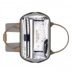 Rucksack Adventurer Small mit zwei auswechselbaren Vortaschen Hellgrau, Farbe: grau, Marke: Cabaia, EAN: 3701328303954, Abmessungen in cm: 23x32x13, Bild 8 von 10