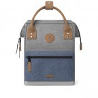 Rucksack Adventurer Small mit zwei auswechselbaren Vortaschen Hellgrau, Farbe: grau, Marke: Cabaia, EAN: 3701328303954, Abmessungen in cm: 23x32x13, Bild 2 von 10