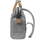 Rucksack Adventurer Small mit zwei auswechselbaren Vortaschen Hellgrau, Farbe: grau, Marke: Cabaia, EAN: 3701328303954, Abmessungen in cm: 23x32x13, Bild 5 von 10