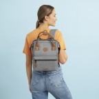 Rucksack Adventurer Small mit zwei auswechselbaren Vortaschen Hellgrau, Farbe: grau, Marke: Cabaia, EAN: 3701328303954, Abmessungen in cm: 23x32x13, Bild 7 von 10