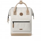 Rucksack Adventurer Medium Cap Town mit zwei auswechselbaren Vortaschen Beige, Farbe: beige, Marke: Cabaia, EAN: 3701328346227, Abmessungen in cm: 27x41x16, Bild 3 von 10