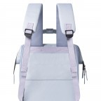 Rucksack Adventurer Medium Puerto Viejo mit zwei auswechselbaren Vortaschen Hellblau, Farbe: blau/petrol, Marke: Cabaia, EAN: 3701328389521, Abmessungen in cm: 27x41x16, Bild 9 von 10