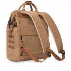 Rucksack Adventurer Medium Dubai mit zwei auswechselbaren Vortaschen Camel, Farbe: cognac, Marke: Cabaia, EAN: 3701328319481, Abmessungen in cm: 27x41x16, Bild 6 von 10