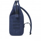 Rucksack Adventurer Medium Indianapolis mit zwei auswechselbaren Vortaschen Dunkelblau, Farbe: blau/petrol, Marke: Cabaia, EAN: 3701328389767, Abmessungen in cm: 27x41x16, Bild 5 von 10