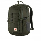 Rucksack Skule 20 mit Laptopfach 13 Zoll Deep Forest, Farbe: grün/oliv, Marke: Fjällräven, EAN: 7323450899219, Abmessungen in cm: 28x43x16, Bild 2 von 6