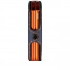 Geldbörse Twinwallet Matte Nightblue Orange, Farbe: blau/petrol, Marke: Secrid, EAN: 8718215284543, Abmessungen in cm: 7x10.2x2.5, Bild 2 von 4