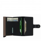 Geldbörse Miniwallet Original Black Brown, Farbe: schwarz, Marke: Secrid, EAN: 8718215284512, Abmessungen in cm: 6.8x10.2x2.1, Bild 3 von 4