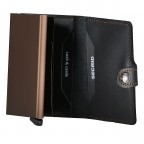 Geldbörse Miniwallet Original mit RFID-Schutz Black Brown, Farbe: schwarz, Marke: Secrid, EAN: 8718215284512, Abmessungen in cm: 6.8x10.2x2.1, Bild 3 von 4