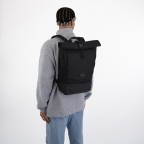 Rucksack Eco Series Allen Medium erweiterbar Schwarz, Farbe: schwarz, Marke: Johnny Urban, EAN: 4260641582709, Abmessungen in cm: 28.5x40.5x13, Bild 5 von 15