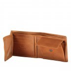 Geldbörse Kanada mit RFID-Schutz Cognac, Farbe: cognac, Marke: Blackbeat, EAN: 4066727004772, Abmessungen in cm: 12.5x9.5x2, Bild 5 von 5
