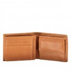 Geldbörse Kanada mit RFID-Schutz Cognac, Farbe: cognac, Marke: Blackbeat, EAN: 4066727004772, Abmessungen in cm: 12.5x9.5x2, Bild 4 von 5