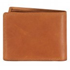 Geldbörse Kanada mit RFID-Schutz Cognac, Farbe: cognac, Marke: Blackbeat, EAN: 4066727004772, Abmessungen in cm: 12.5x9.5x2, Bild 3 von 5