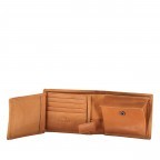 Geldbörse Kanada mit RFID-Schutz Cognac, Farbe: cognac, Marke: Blackbeat, EAN: 4066727004789, Abmessungen in cm: 12x9x2.5, Bild 5 von 5