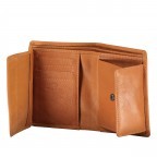 Geldbörse Kanada mit RFID-Schutz Cognac, Farbe: cognac, Marke: Blackbeat, EAN: 4066727004796, Abmessungen in cm: 10x13x2, Bild 5 von 5
