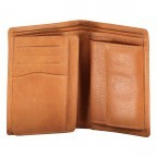 Geldbörse Kanada mit RFID-Schutz Cognac, Farbe: cognac, Marke: Blackbeat, EAN: 4066727004796, Abmessungen in cm: 10x13x2, Bild 4 von 5