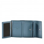 Geldbörse Lantea Cosma MH10F Midblue, Farbe: blau/petrol, Marke: Joop!, EAN: 4048835217763, Abmessungen in cm: 14x10x3, Bild 5 von 5