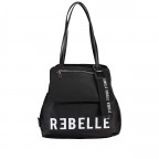 Shopper Myrna Black, Farbe: schwarz, Marke: Rebelle, EAN: 8058189275179, Abmessungen in cm: 28x27x13.5, Bild 8 von 8